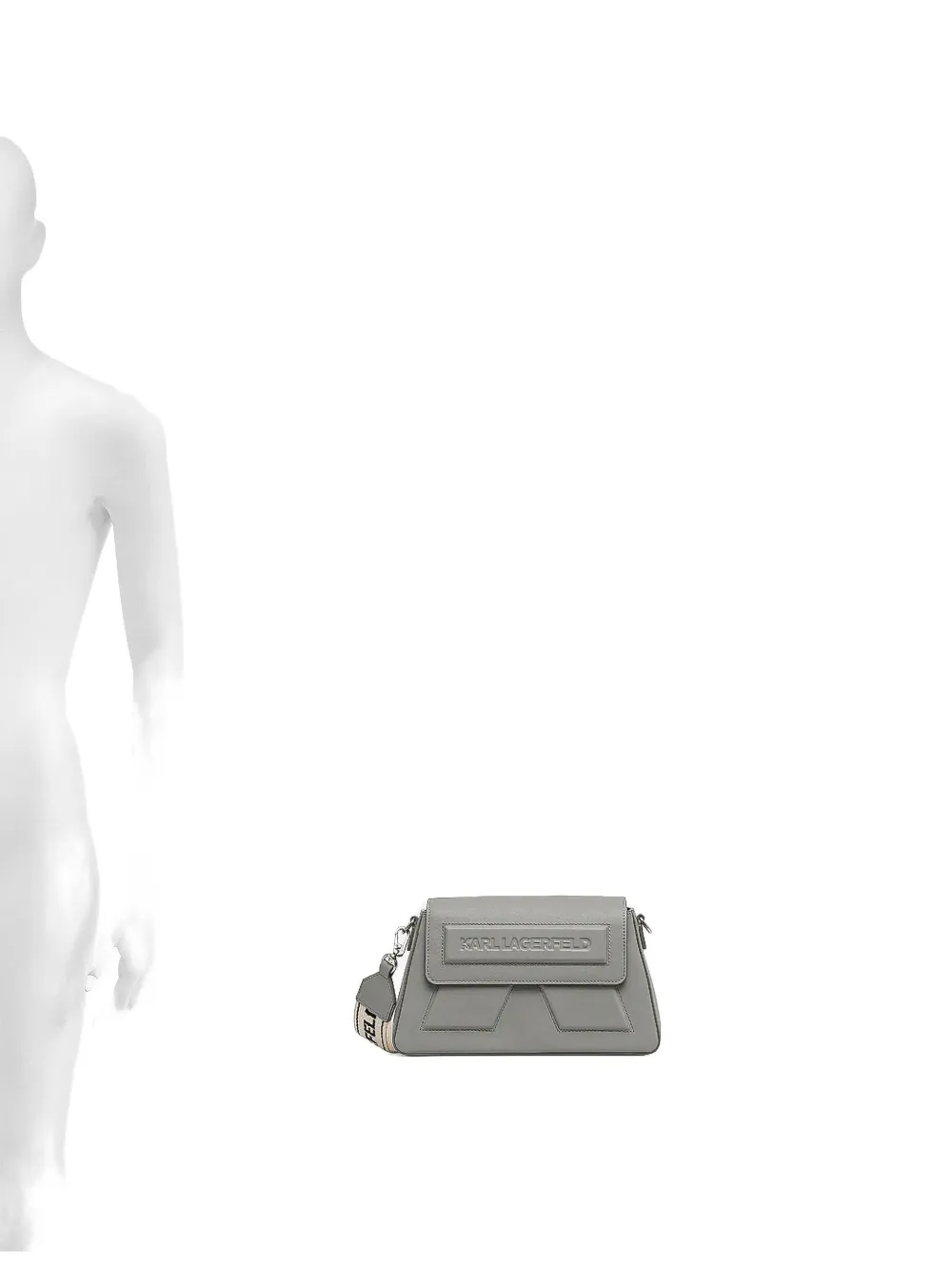 Сумка через плечо Ikon/K KARL LAGERFELD, серый
Сумка через плечо Ikon/K KARL LAGERFELD, серый