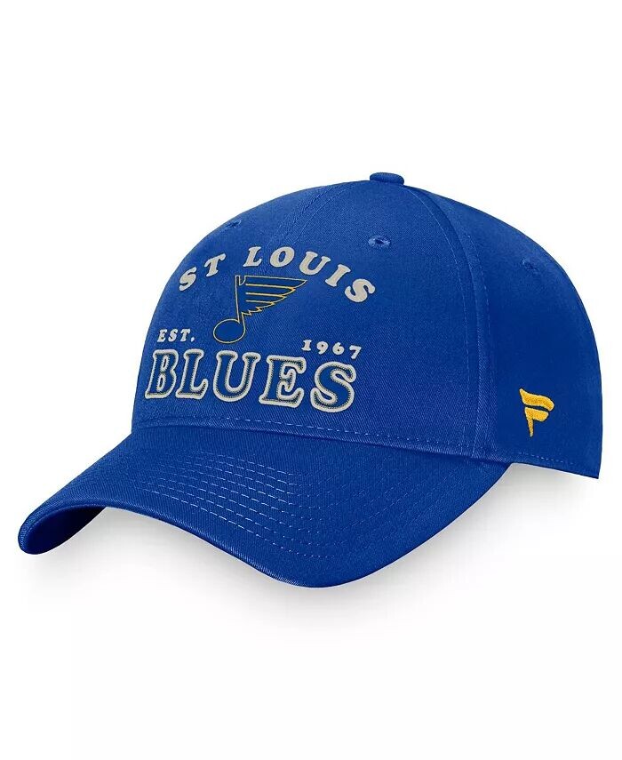 Мужская синяя рваная регулируемая шляпа в винтажном стиле St. Louis Blue Distressed Heritage Fanatics, синий
Мужская синяя рваная регулируемая шляпа в винтажном стиле St. Louis Blue Distressed Heritage Fanatics, синий