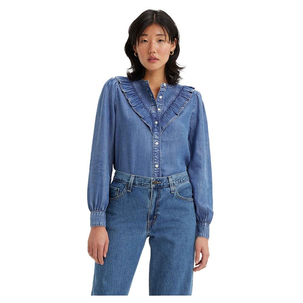 Блуза с длинным рукавом Levi's Carinna, синий
Блуза с длинным рукавом Levi's Carinna, синий