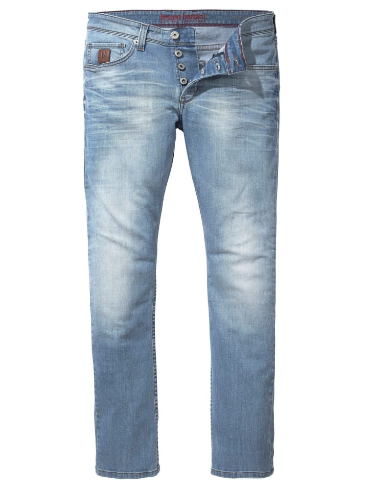 Джинсы Slim Fit светло-голубого цвета Bruno Banani
Джинсы Slim Fit светло-голубого цвета Bruno Banani