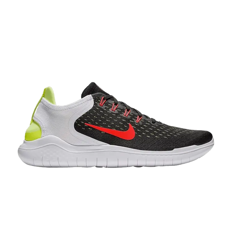 Кроссовки Nike Free RN 2018 'Black Crimson Volt', черный 
Кроссовки Nike Free RN 2018 'Black Crimson Volt', черный