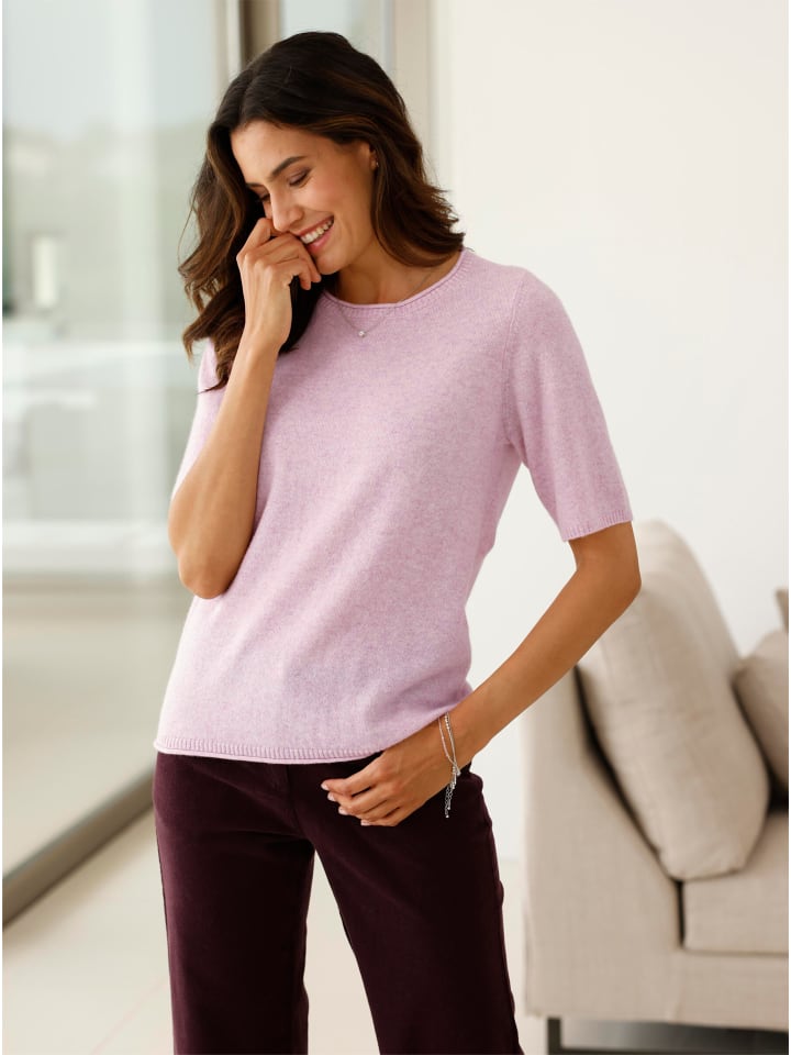 Тонкий вязаный свитер в розовых крапинках WITT WEIDEN
Тонкий вязаный свитер в розовых крапинках WITT WEIDEN