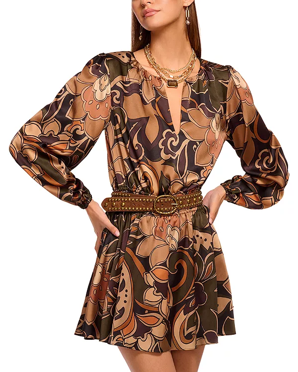 Мини-Платье Глория Ramy Brook, коричневый
Мини-Платье Глория Ramy Brook, коричневый