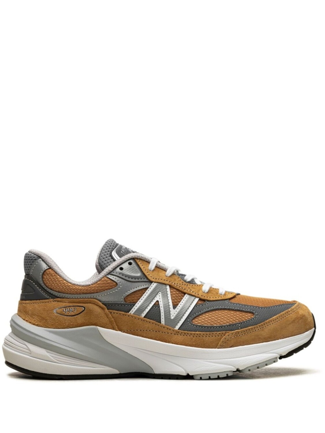 New Balance кроссовки 990 на шнуровке, коричневый
New Balance кроссовки 990 на шнуровке, коричневый