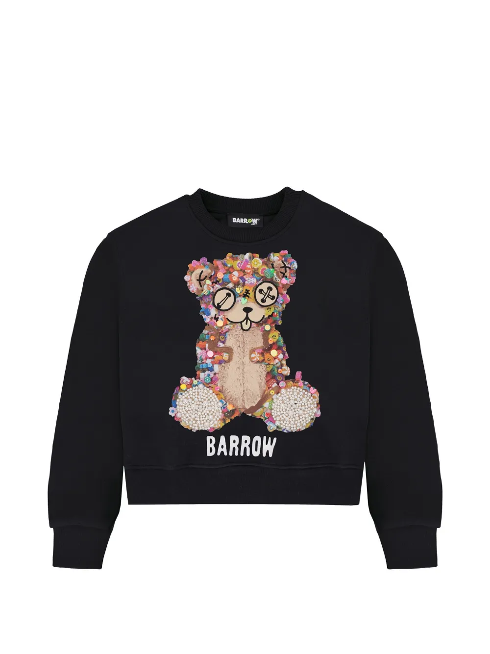 Свободный свитшот с вышивкой Barrow Kids, черный
Свободный свитшот с вышивкой Barrow Kids, черный