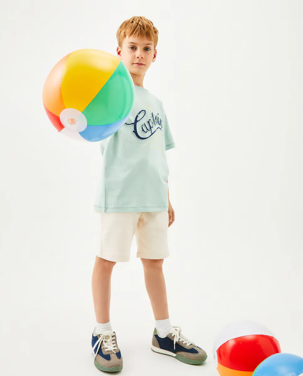 Футболка для мальчика с коротким рукавом и карманом Kids El Corte Inglés, зеленый
Футболка для мальчика с коротким рукавом и карманом Kids El Corte Inglés, зеленый