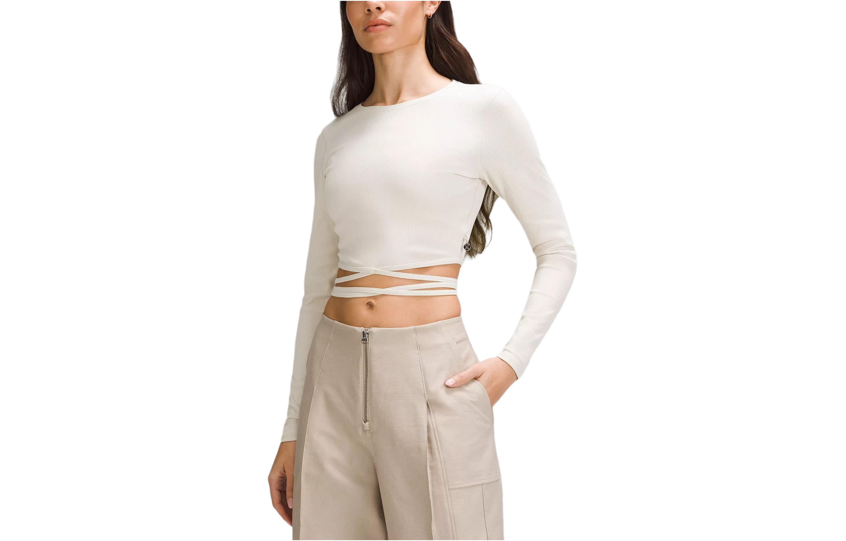 Обычная футболка женская Lululemon, белый
Обычная футболка женская Lululemon, белый