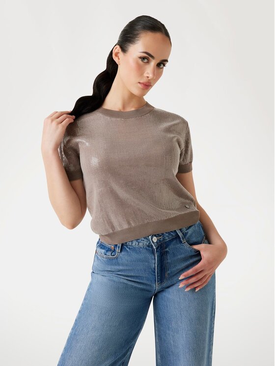 Классический свитер 176889 Guess, коричневый
Классический свитер 176889 Guess, коричневый