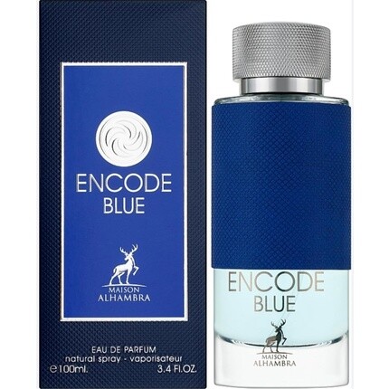 Encode Blue Eau de Parfum 100ml by Maison Alhambra
Encode Blue Eau de Parfum 100ml by Maison Alhambra