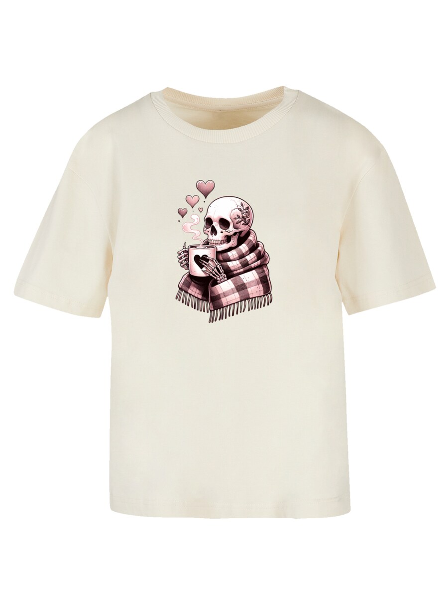 Футболка F4NT4STIC Cozy Winter Skelett, Sand 
Футболка F4NT4STIC Cozy Winter Skelett, Sand