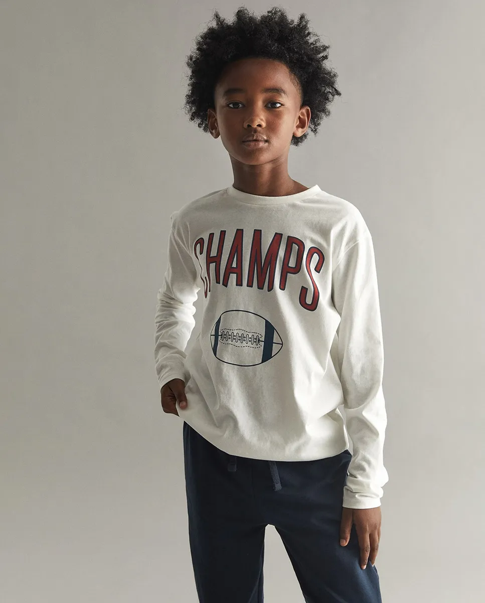 Футболка с надписью Sfera, кремовый
Футболка с надписью Sfera, кремовый