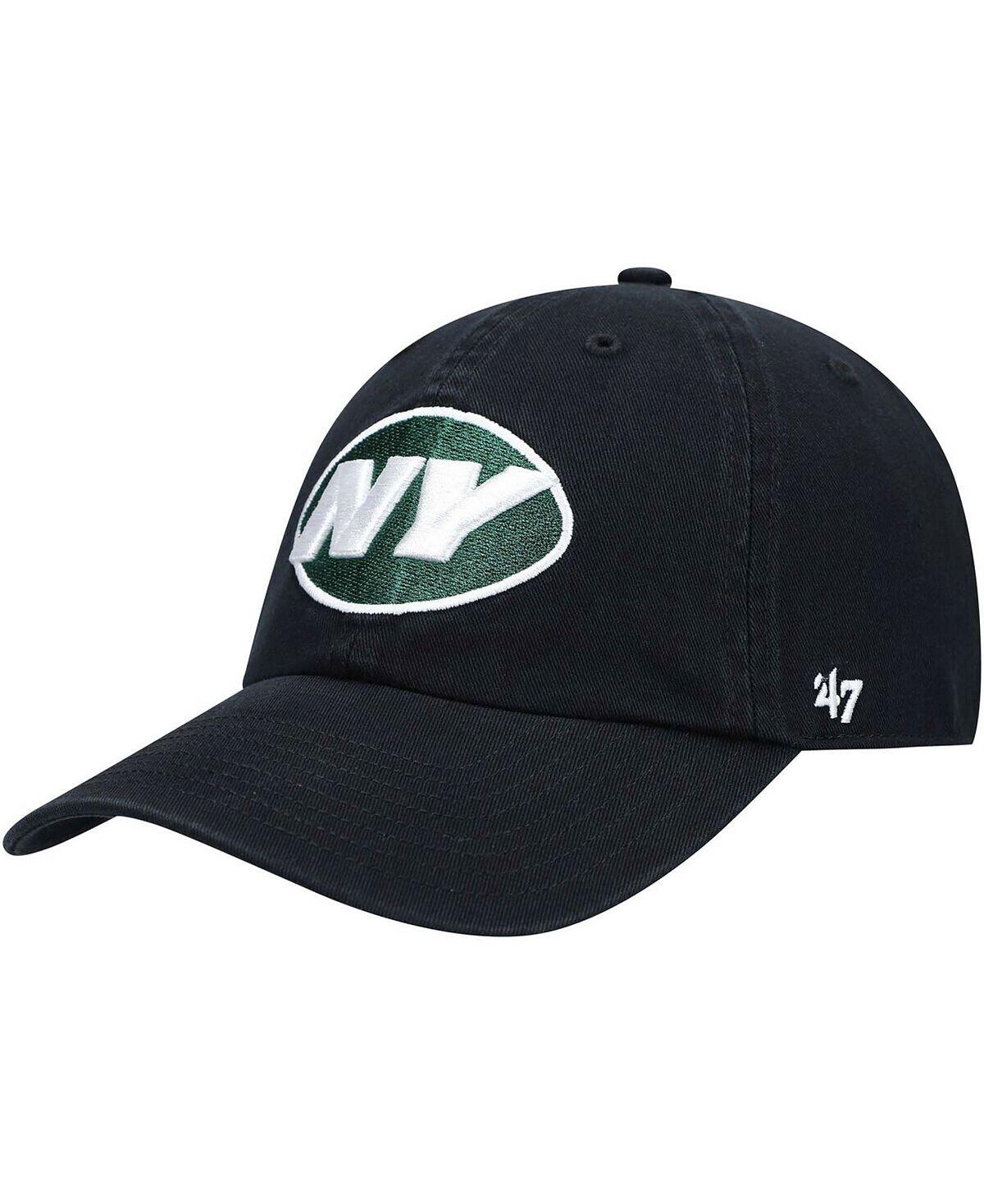 Мужская черная регулируемая кепка New York Jets Clean Up Alternate '47 Brand
Мужская черная регулируемая кепка New York Jets Clean Up Alternate '47 Brand