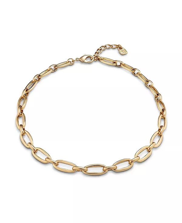 Ожерелье из металлического сплава с овальными звеньями среднего размера Unode50, gold
Ожерелье из металлического сплава с овальными звеньями среднего размера Unode50, gold