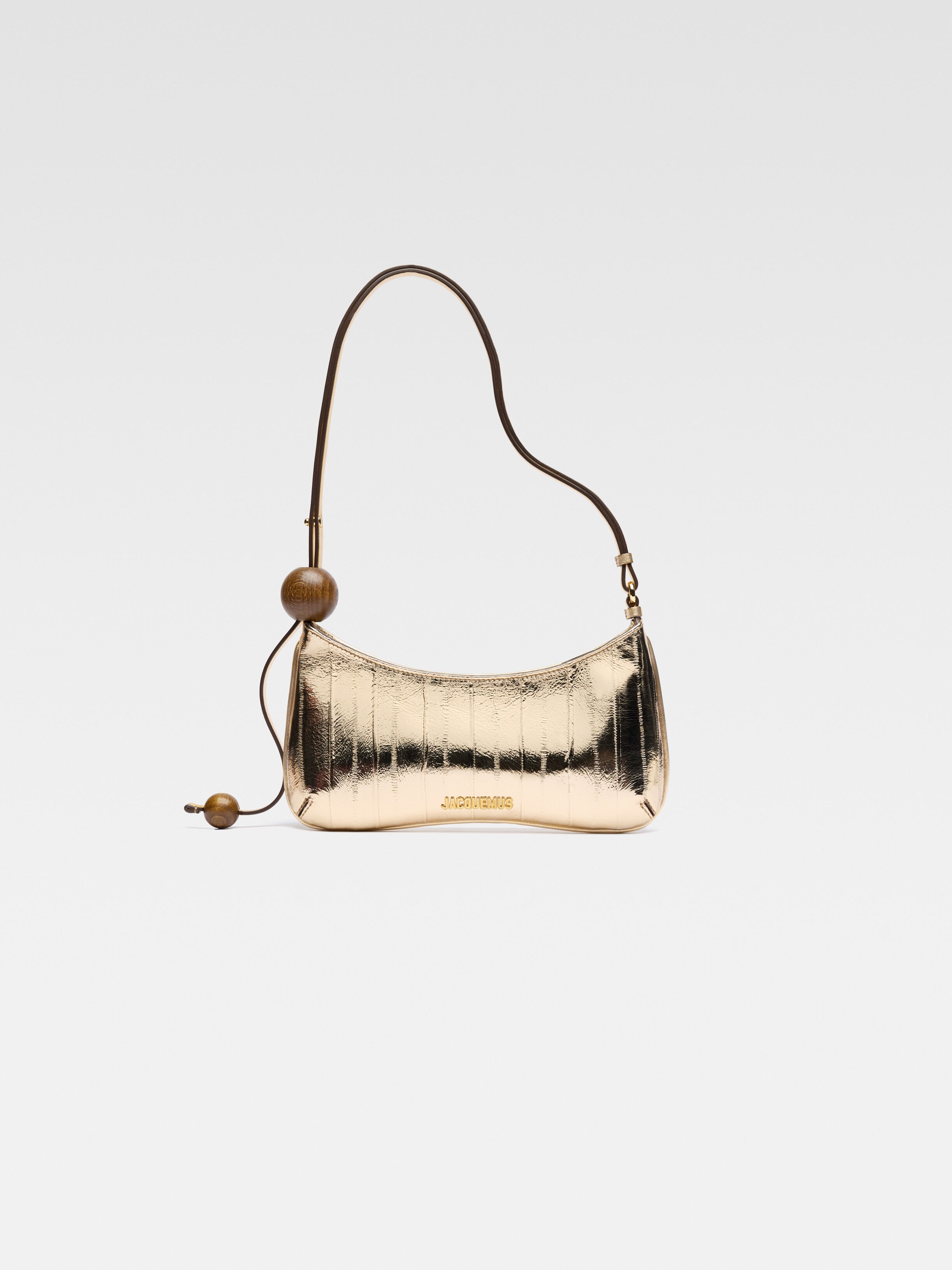 Сумка через плечо с бисером JACQUEMUS The Bisou Perle, золотой
Сумка через плечо с бисером JACQUEMUS The Bisou Perle, золотой