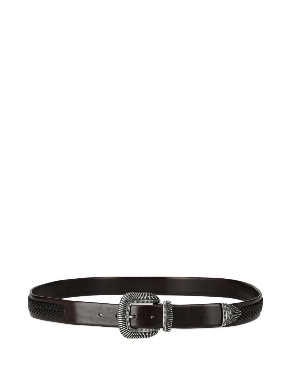 Ремень Clayton с резной пряжкой Fortela, коричневый
Ремень Clayton с резной пряжкой Fortela, коричневый