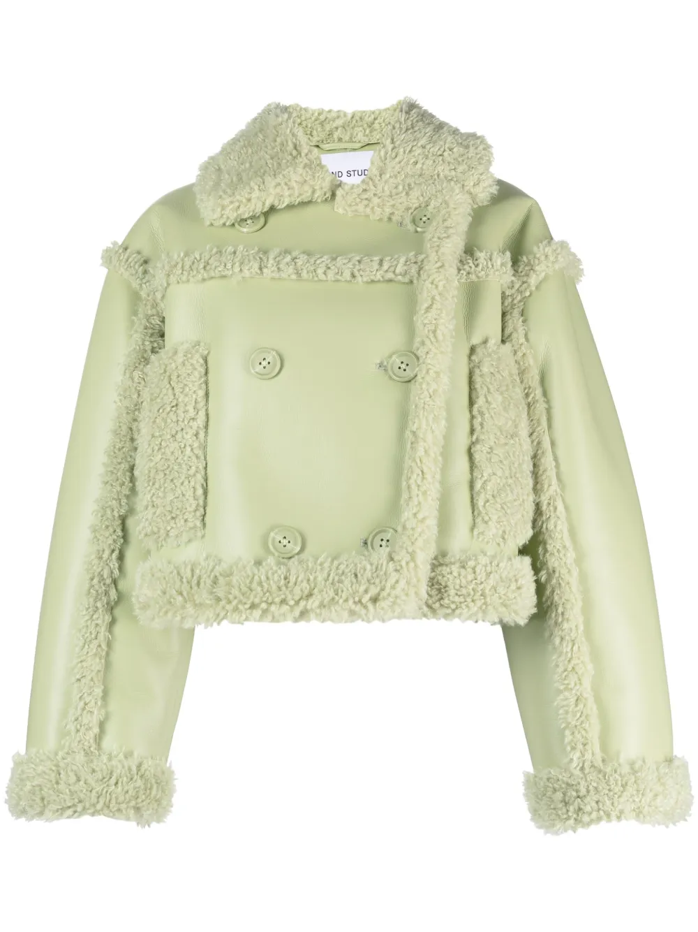 Куртка Kristy из искусственной кожи STAND STUDIO, зеленый 
Куртка Kristy из искусственной кожи STAND STUDIO, зеленый