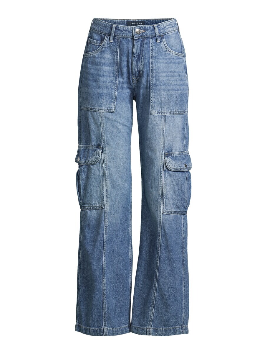 Джинсы AÉROPOSTALE Wide leg Cargo Jeans, темно-синий
Джинсы AÉROPOSTALE Wide leg Cargo Jeans, темно-синий
