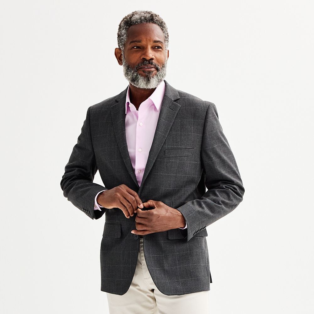 Мужская кв. 9 Premier Flex Slim-Fit Essential Спортивная куртка Apt. 9, цвет Gray Windowpane
Мужская кв. 9 Premier Flex Slim-Fit Essential Спортивная куртка Apt. 9, цвет Gray Windowpane