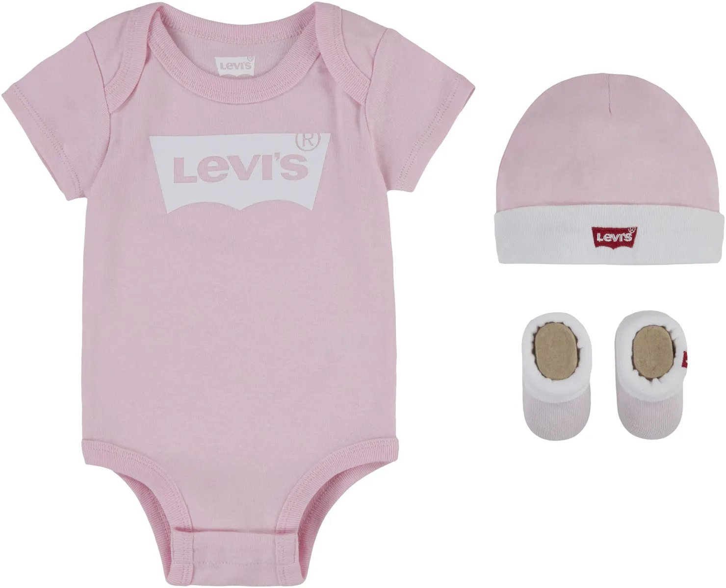 Levi's Kids Body "Подарочный набор для новорожденных" (набор из 3 предметов), BABY унисекс, розовый
Levi's Kids Body "Подарочный набор для новорожденных" (набор из 3 предметов), BABY унисекс, розовый