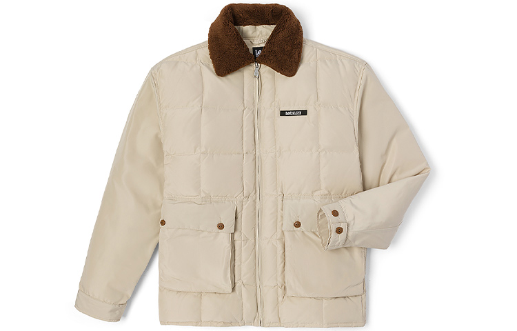 Lee Пуховик мужской бежевый Ecru, Ecru
Lee Пуховик мужской бежевый Ecru, Ecru