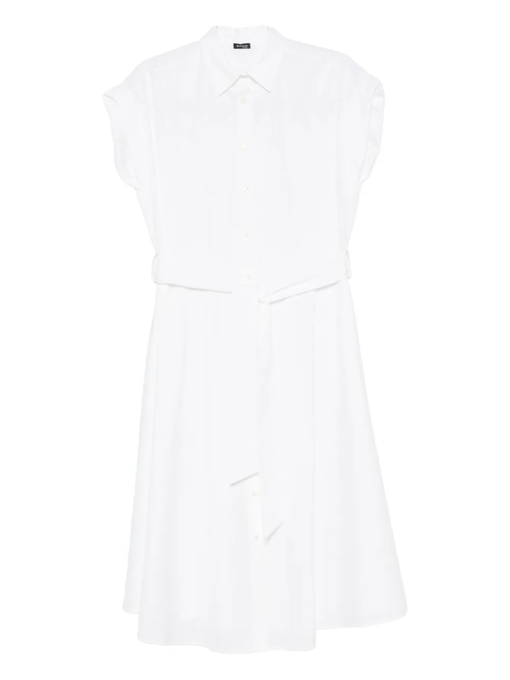 Платье-рубашка с поясом Kiton, белый
Платье-рубашка с поясом Kiton, белый