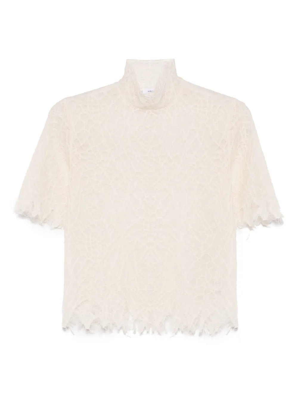 Кружевная блузка Alexander McQueen, нейтральный
Кружевная блузка Alexander McQueen, нейтральный