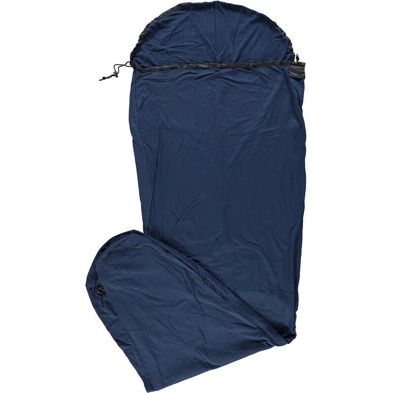 Спальный мешок из микрофлиса Meru, синий
Спальный мешок из микрофлиса Meru, синий