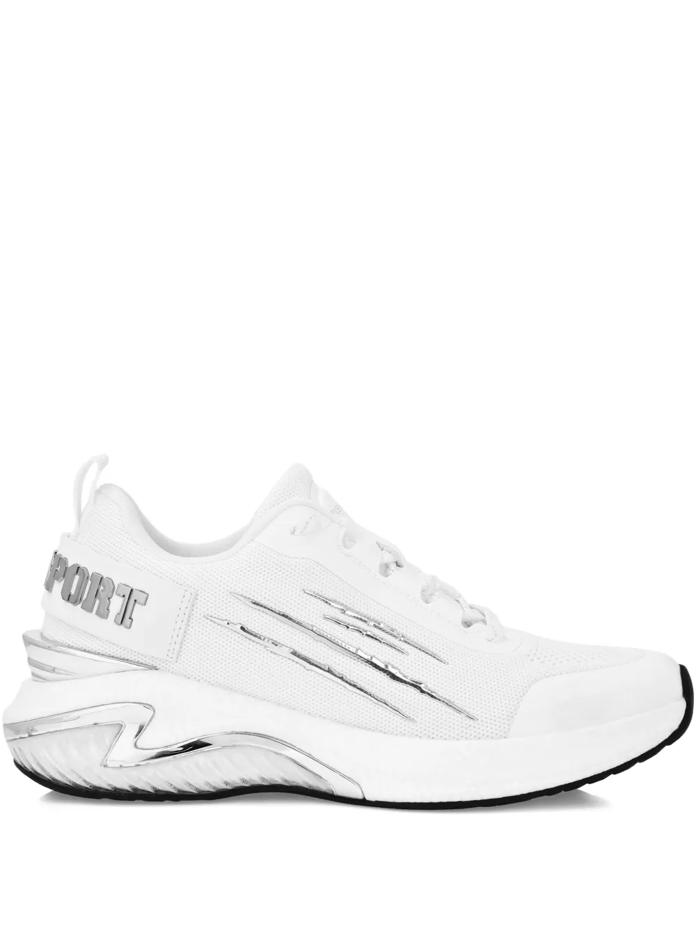 Сетчатые кроссовки с эффектом металлик Plein Sport, белый
Сетчатые кроссовки с эффектом металлик Plein Sport, белый