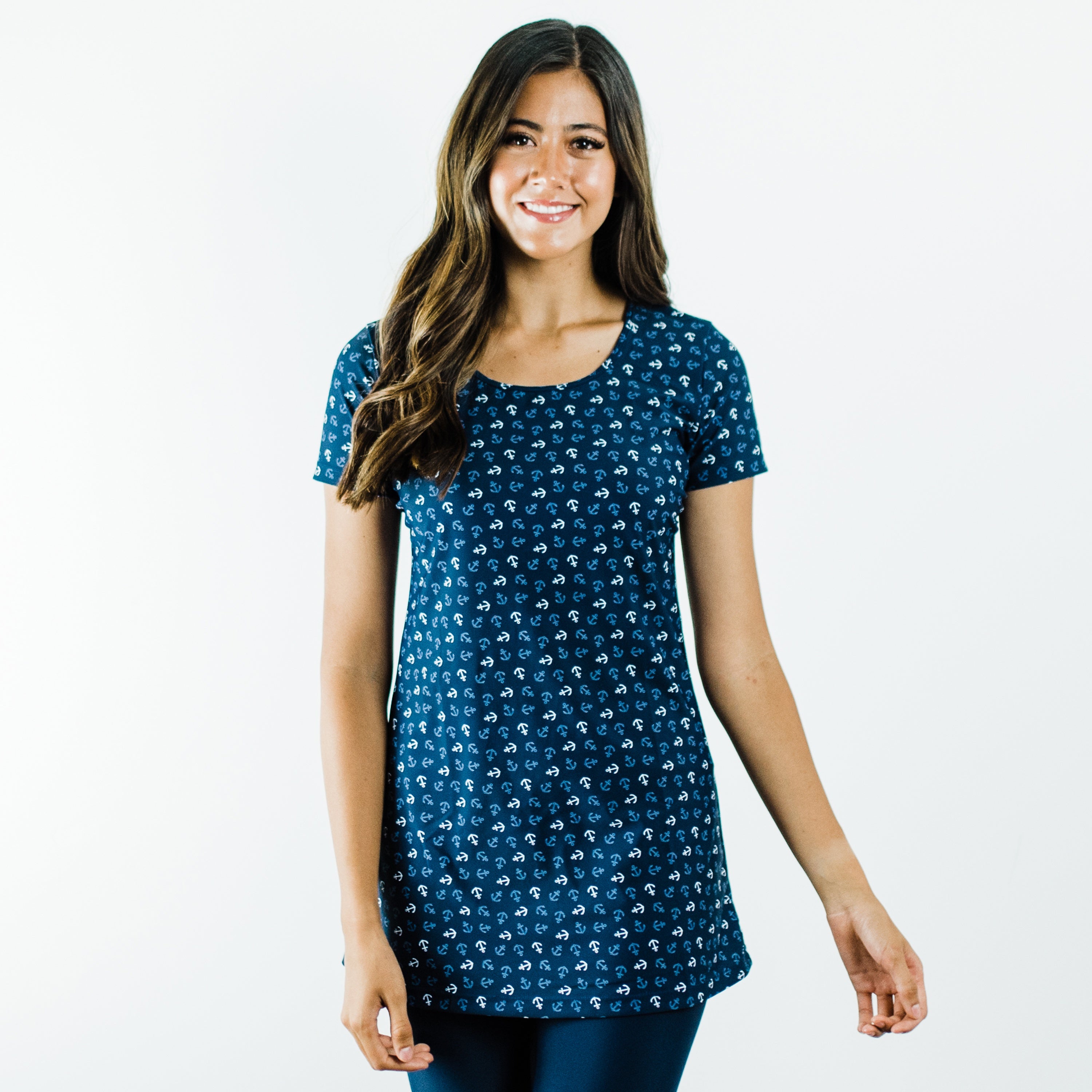 Женская удлиненная туника для плавания Anna Calypsa, цвет navy anchors
Женская удлиненная туника для плавания Anna Calypsa, цвет navy anchors