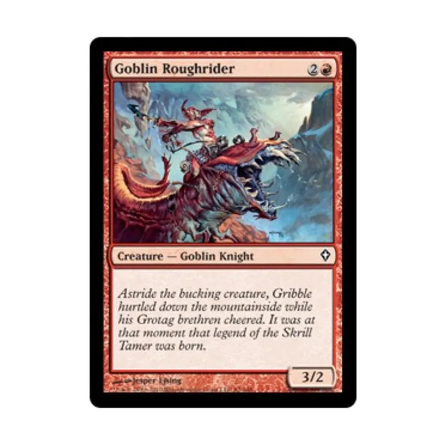 CCG Гоблин-наездник (C) (Рольга), MTG - Worldwake
CCG Гоблин-наездник (C) (Рольга), MTG - Worldwake