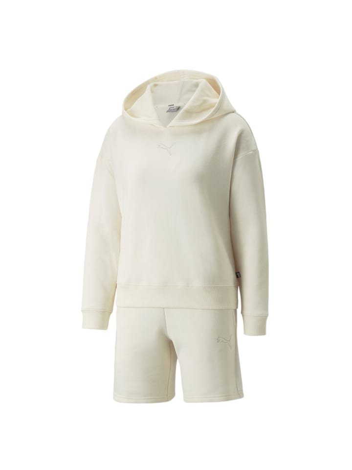 Puma Костюм-шорты для дома кремового цвета
Puma Костюм-шорты для дома кремового цвета