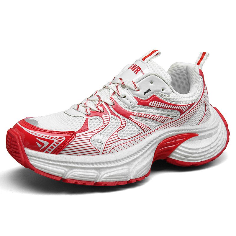 King Jinmai Дышащие массивные кроссовки лоу-топ унисекс красные, цвет Red
King Jinmai Дышащие массивные кроссовки лоу-топ унисекс красные, цвет Red