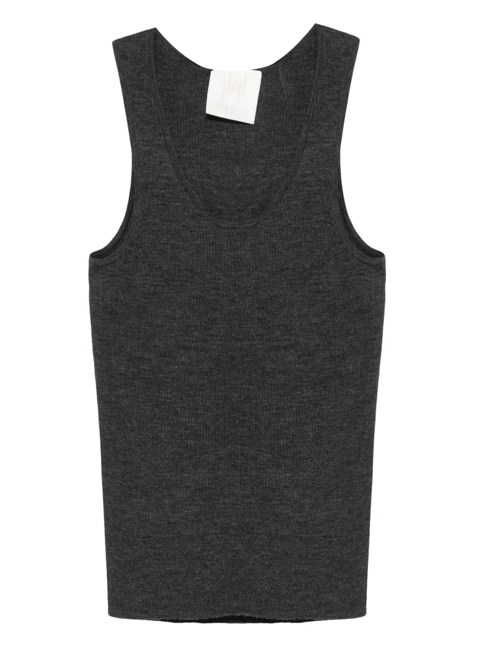 Шерстяной топ в рубчик Marella, серый
Шерстяной топ в рубчик Marella, серый