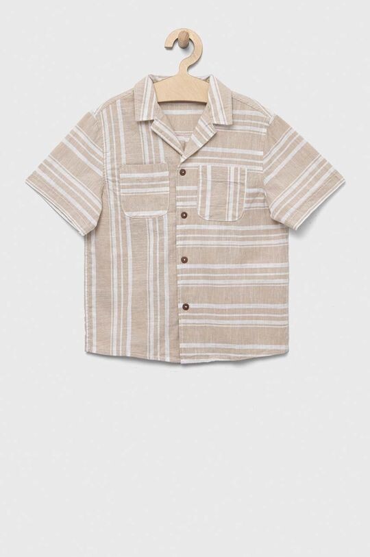 Детская хлопковая рубашка United Colors of Benetton, бежевый
Детская хлопковая рубашка United Colors of Benetton, бежевый