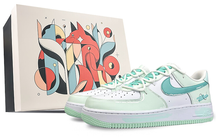 Кроссовки Nike Air Force 1 Skateboarding Shoes Men Low-top Green, белый
Кроссовки Nike Air Force 1 Skateboarding Shoes Men Low-top Green, белый