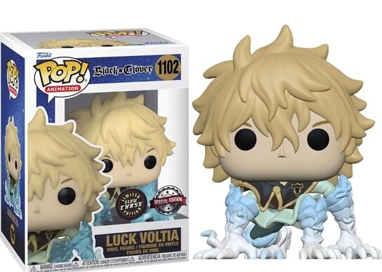 Funko POP! Черный клевер Luck Voltia 1102 Exc Chase
Funko POP! Черный клевер Luck Voltia 1102 Exc Chase