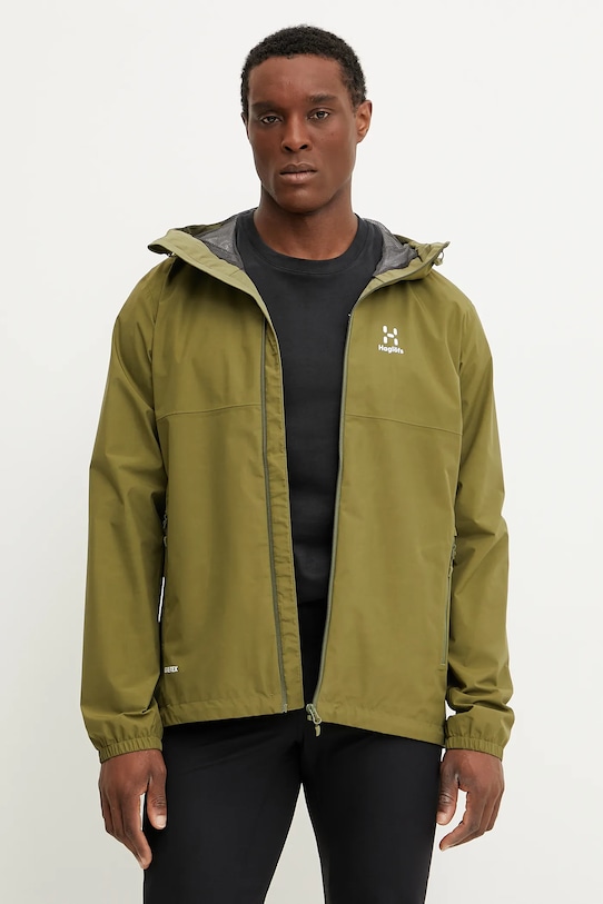 Куртка outdoorowa Kaise GTX Haglöfs, зеленый 
Куртка outdoorowa Kaise GTX Haglöfs, зеленый