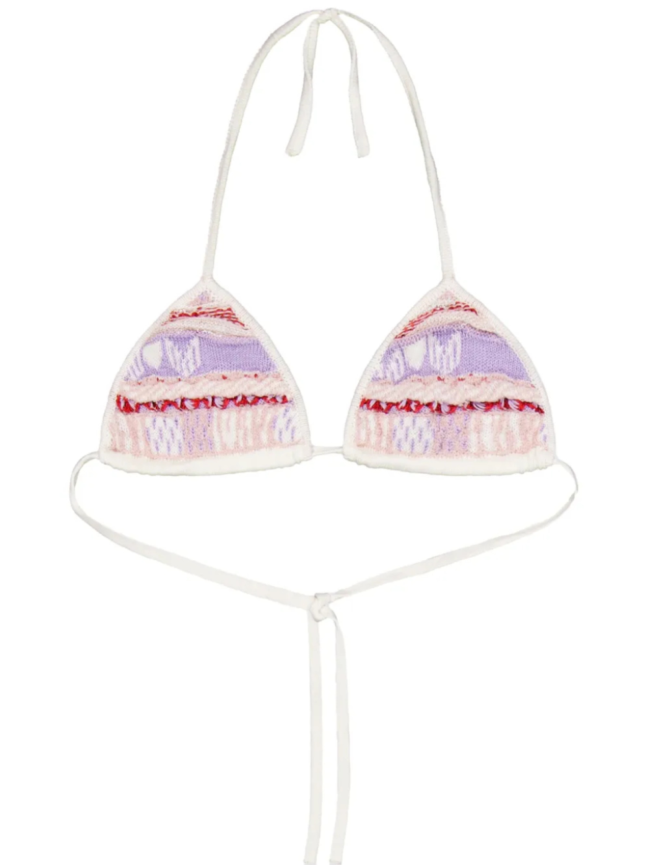 Laneus жаккардовый топ бикини с логотипом, фиолетовый
Laneus жаккардовый топ бикини с логотипом, фиолетовый