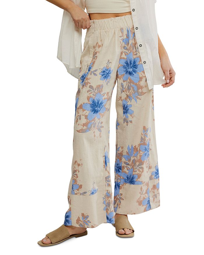 Брюки Days End с принтом Free People, слоновая кость/кремовый 
Брюки Days End с принтом Free People, слоновая кость/кремовый