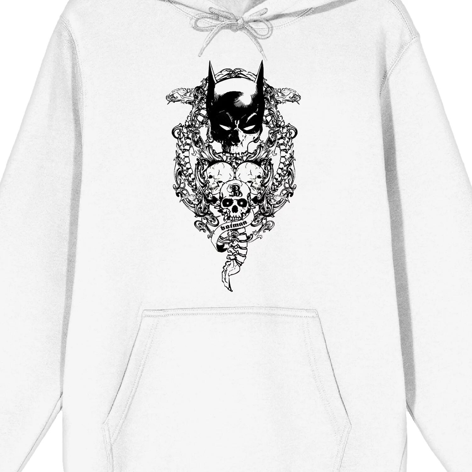 Мужская толстовка с капюшоном и маской летучей мыши Бэтмена и черепами Licensed Character
Мужская толстовка с капюшоном и маской летучей мыши Бэтмена и черепами Licensed Character