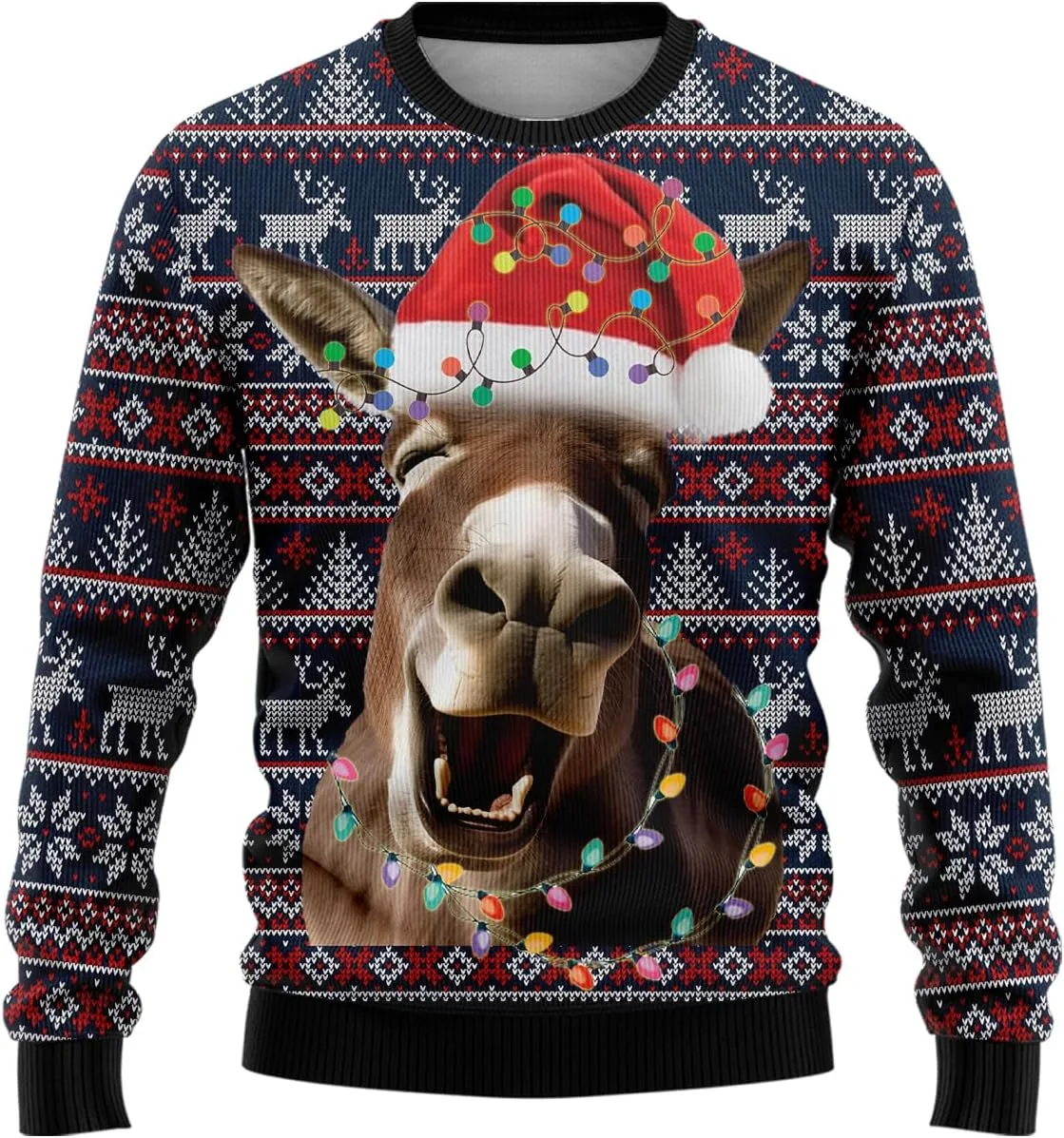 Свитер Donkey Christmas для женщин — серия 27 V-DECORPARKS
Свитер Donkey Christmas для женщин — серия 27 V-DECORPARKS