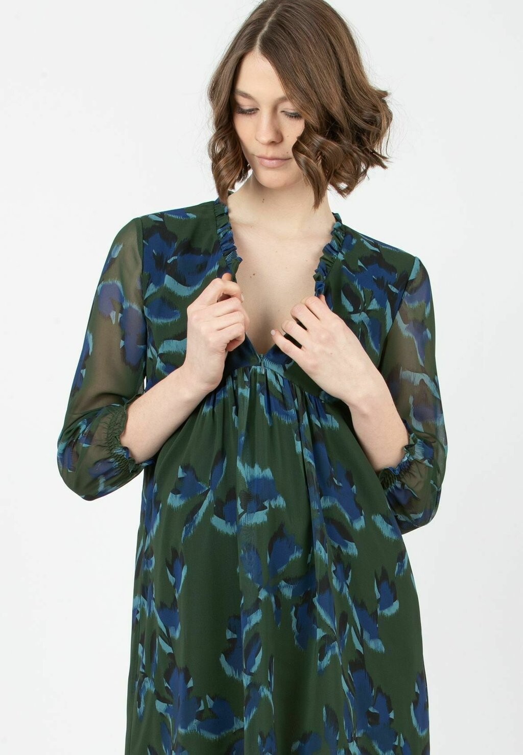 Дневное платье DIANA F MATERNITY AND NURSING Attesa Maternity, зеленый
Дневное платье DIANA F MATERNITY AND NURSING Attesa Maternity, зеленый