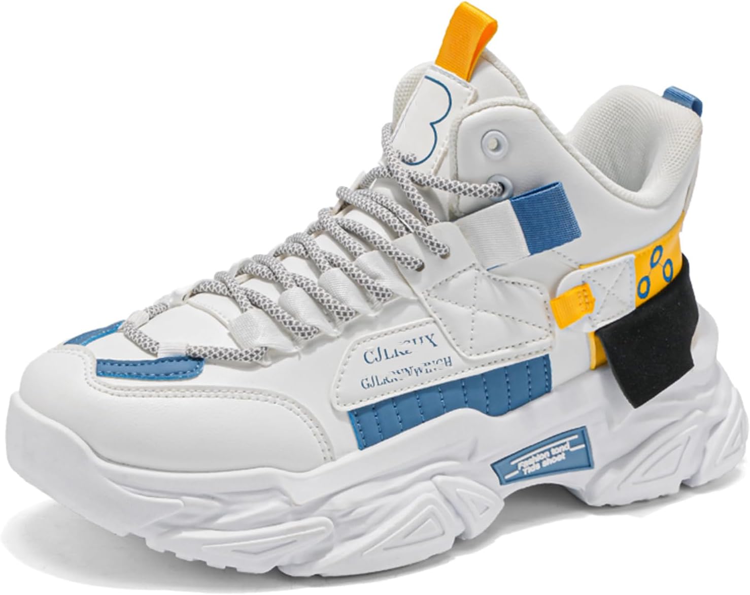 Мужские модные кроссовки, ботинки для походов, повседневные спортивные прогулочные туфли, высокие кроссовки для мужчин Spwagym, белый
Мужские модные кроссовки, ботинки для походов, повседневные спортивные прогулочные туфли, высокие кроссовки для мужчин Spwagym, белый