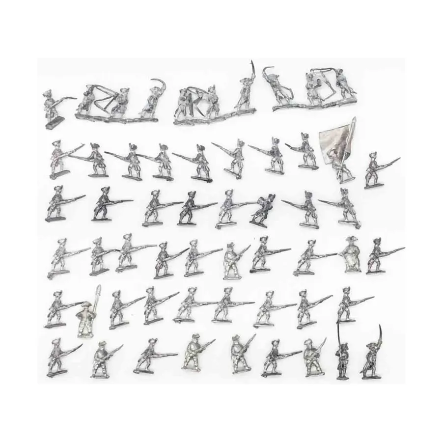 Коллекция прусских мушкетеров №1, Napoleonic Miniatures - Loose Miniatures (15mm) (Minifigs)
Коллекция прусских мушкетеров №1, Napoleonic Miniatures - Loose Miniatures (15mm) (Minifigs)