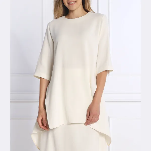 Блуза свободного кроя Liviana Conti, бежевый
Блуза свободного кроя Liviana Conti, бежевый