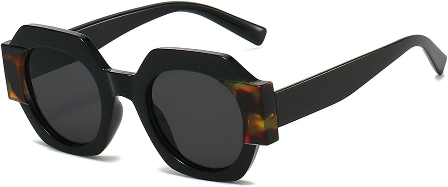 Популярные модные солнцезащитные очки в форме многоугольника и квадрата, двухцветные, женские, винтажные, градиентные, с защитой от УФ-излучения UV400, мужские, в стиле панк mincl, Black
Популярные модные солнцезащитные очки в форме многоугольника и квадрата, двухцветные, женские, винтажные, градиентные, с защитой от УФ-излучения UV400, мужские, в стиле панк mincl, Black