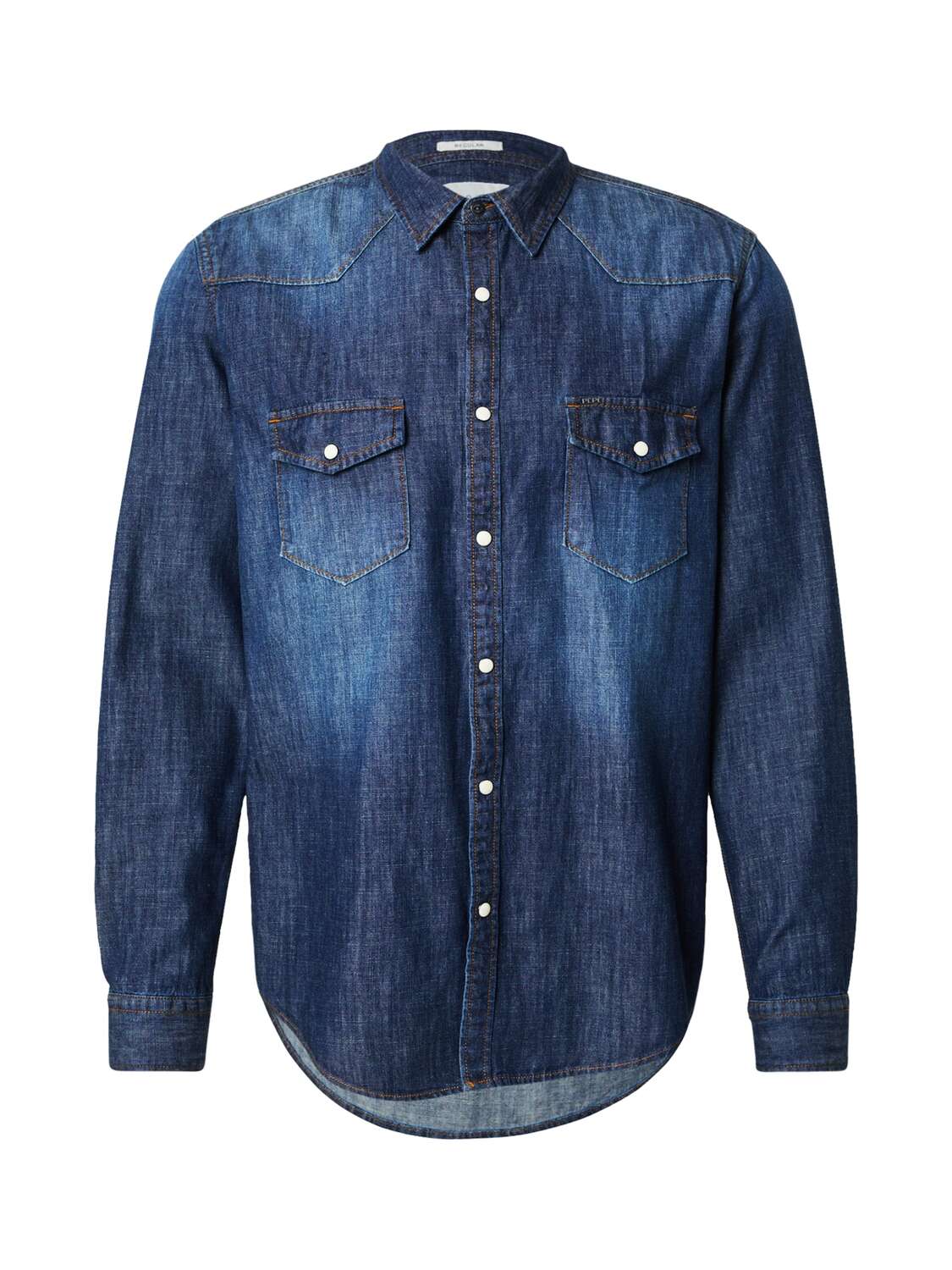 Pepe Jeans Рубашка на пуговицах Regular fit в синем дениме
Pepe Jeans Рубашка на пуговицах Regular fit в синем дениме