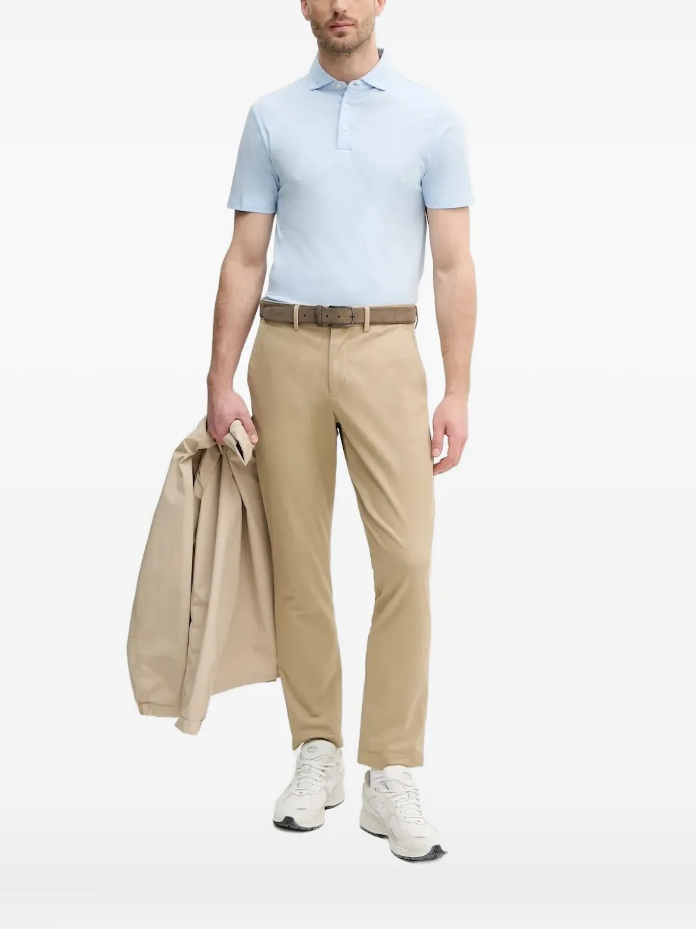 Рубашка-поло с вышитым логотипом Hackett, синий
Рубашка-поло с вышитым логотипом Hackett, синий