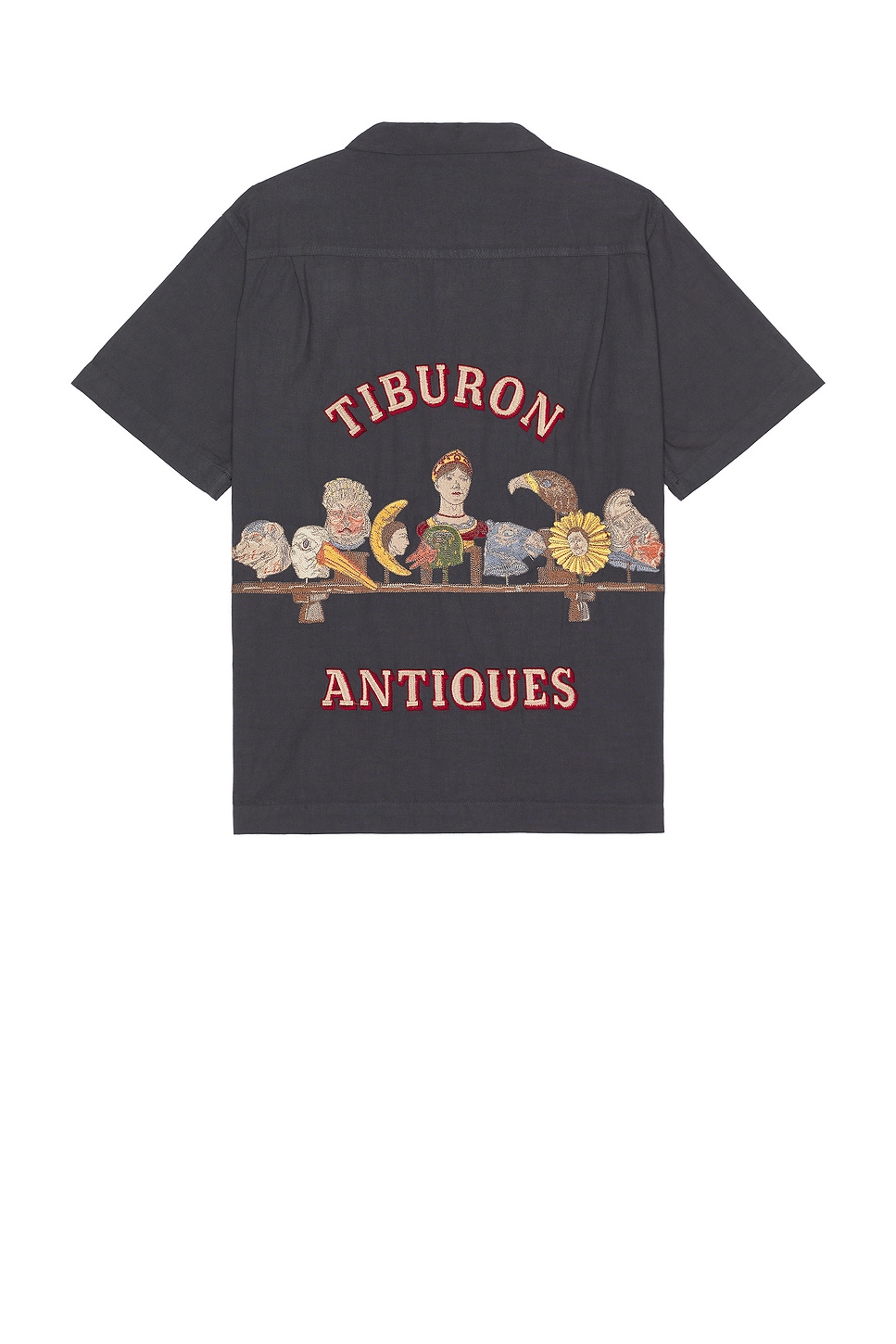 Старинная рубашка в стиле «camp» Samuel Zelig, black
Старинная рубашка в стиле «camp» Samuel Zelig, black