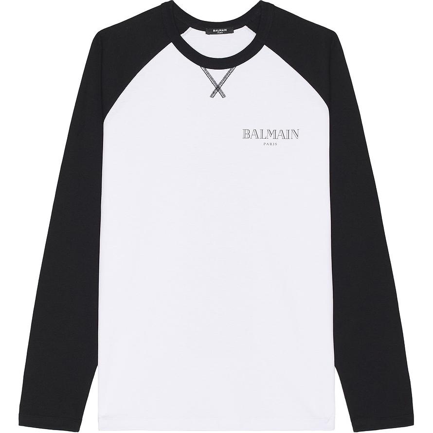 Футболка с длинным рукавом с принтом логотипа BALMAIN, мультиколор
Футболка с длинным рукавом с принтом логотипа BALMAIN, мультиколор